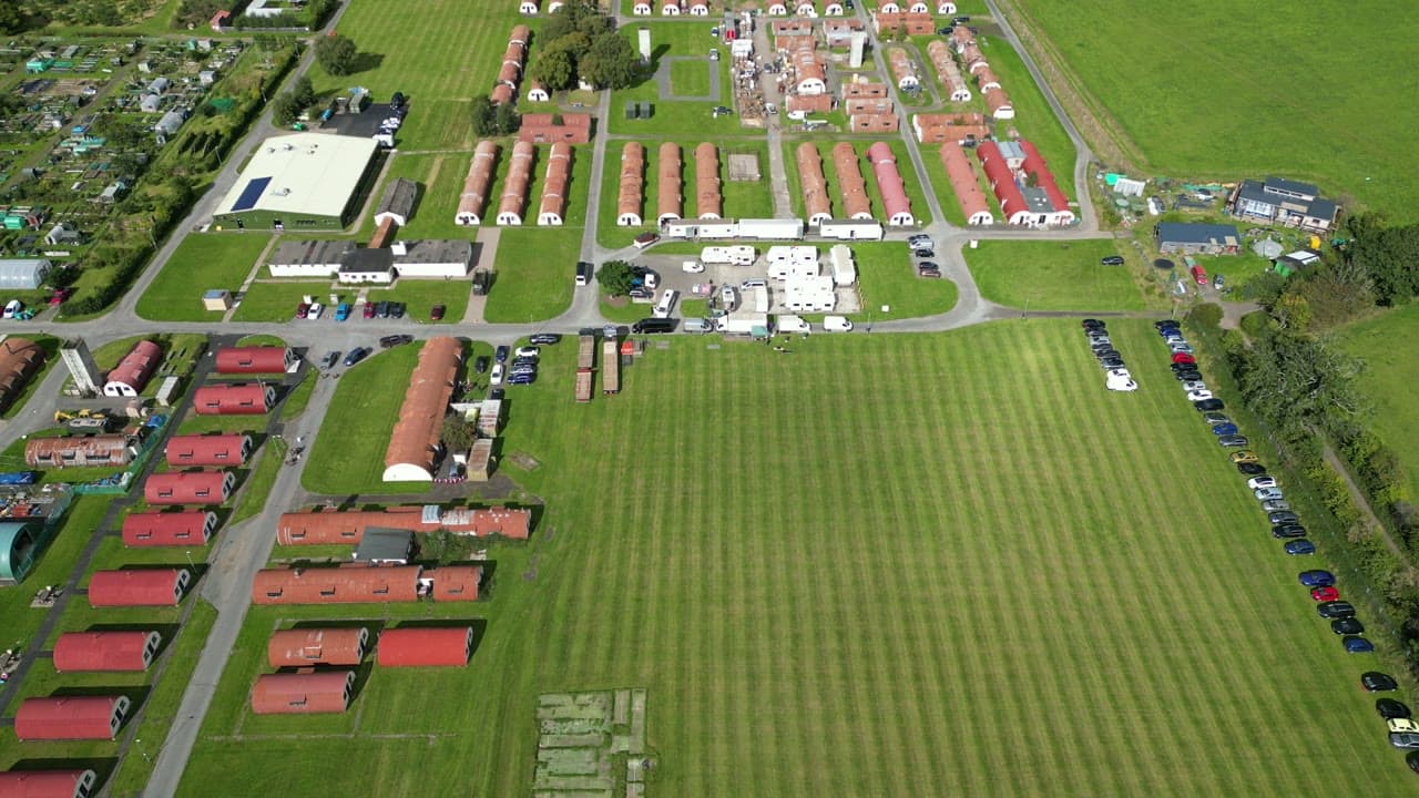 Camp from above